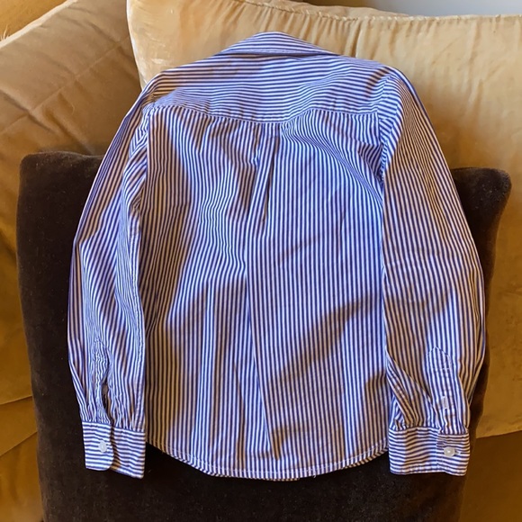 COPY - Jacadi boys size 5 blue and white button up - Picture 3 of 3